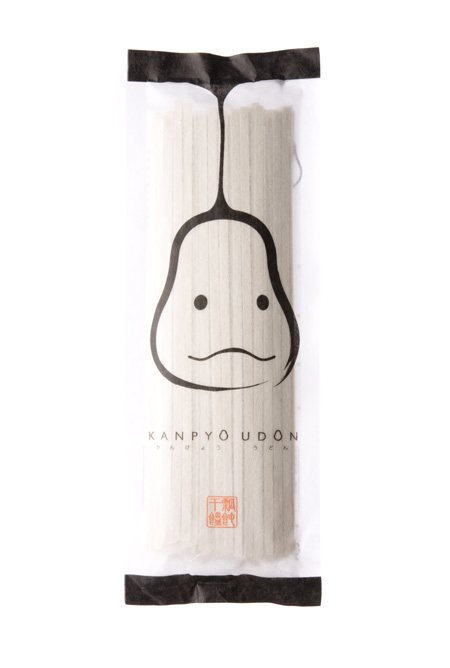 kanpyo01 packaging design for kanpyo udon