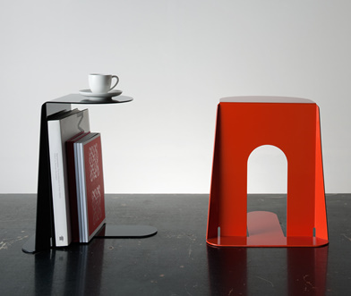 bookend table by homeworks Bookend Table by Homeswork