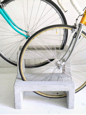 concrete bike stand