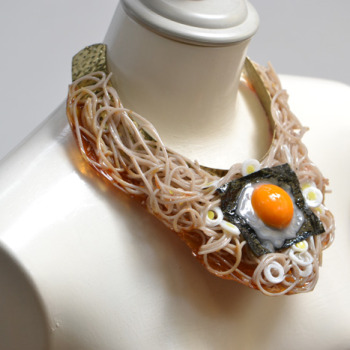 Bacon Belts, Curry Necklaces and Other Realistic Food Sample Jewelry