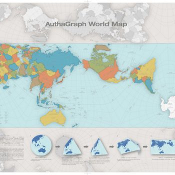 This Map of the World Just Won Japan’s Prestigious Design Award