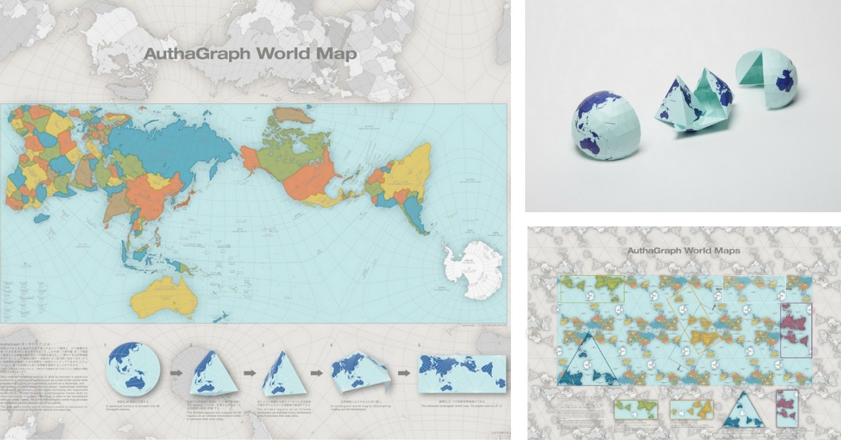 This Map Of The World Just Won Japan S Prestigious Design Award
