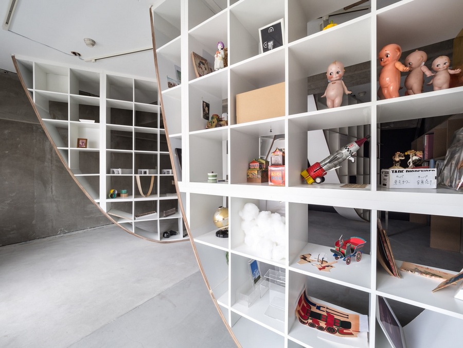 Japanese Designer Hacks Ikea Shelf To Create Floor To Ceiling