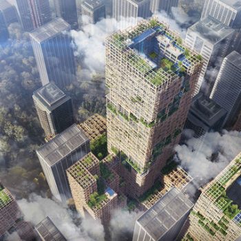 Japan to Build 350-Meter Wooden Skyscraper