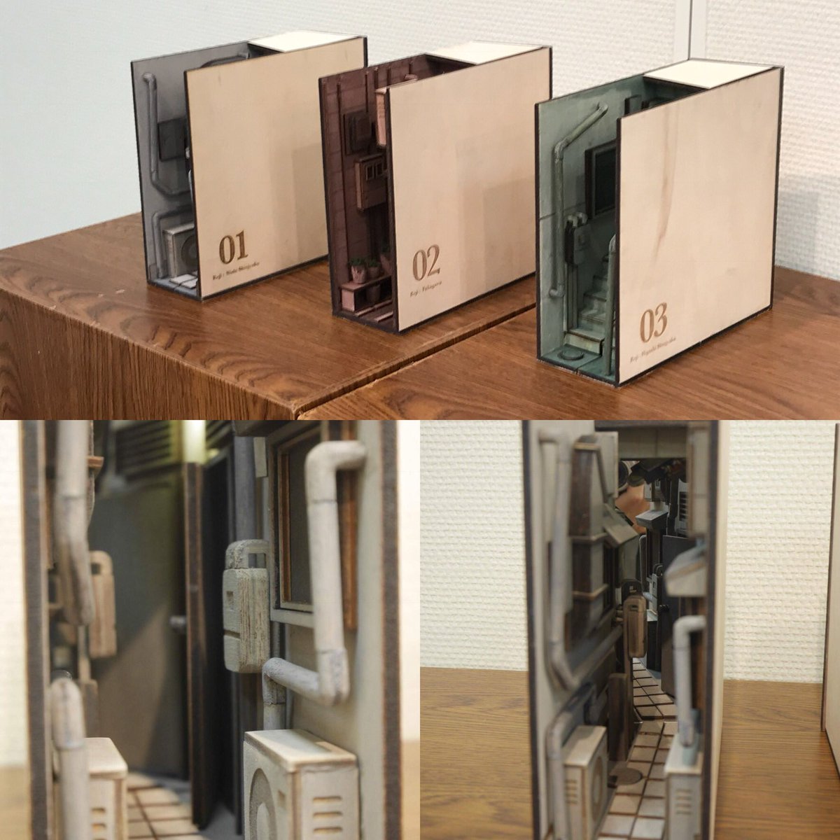 Magical Bookends Transform Bookshelves Into The Back Alleys Of