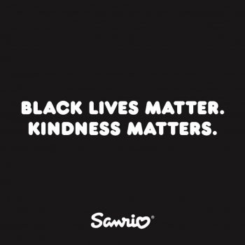 Hello Kitty Speaks Out in Support of Black Lives Matter