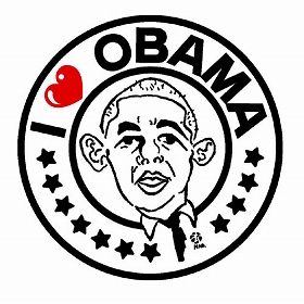 I Heart Obama Spoon Tamago