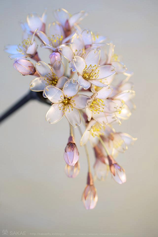 floral Kanzashi by Sakae