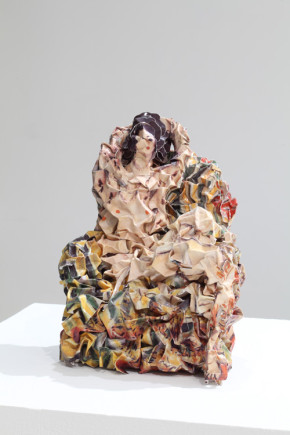 Crumpled paper sculptures by Miki Kubota - Spoon & Tamago