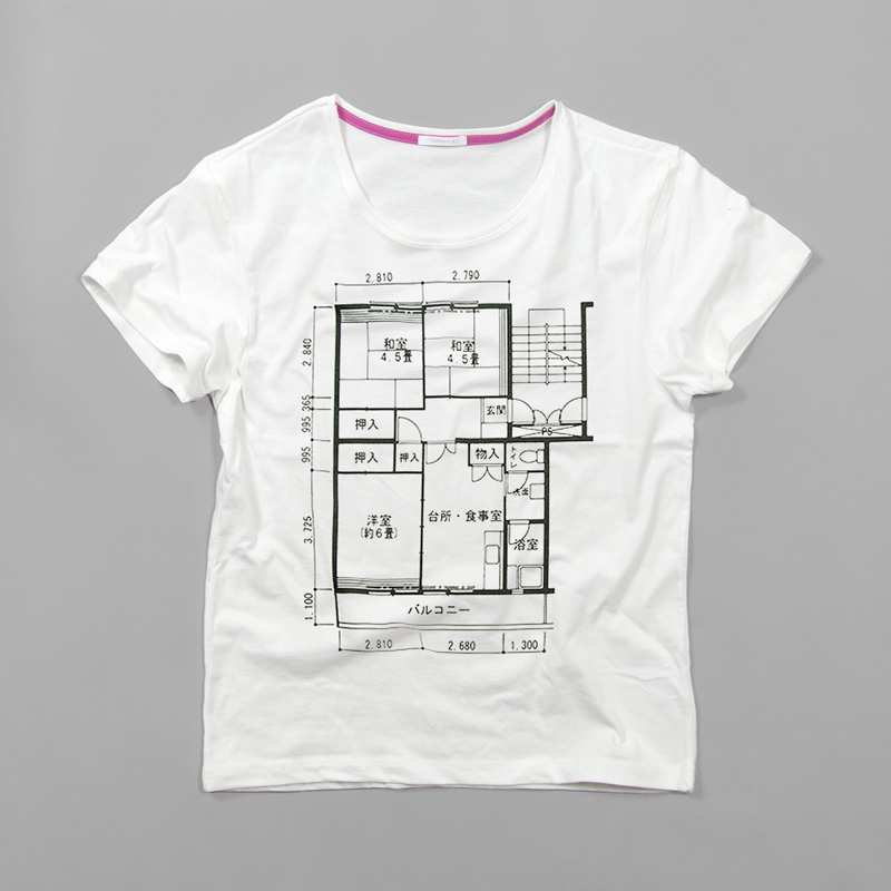 japanese-floorplan-tshirts 1