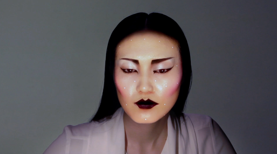 nobumichi asai facetracking & projection mapping OMOTE 