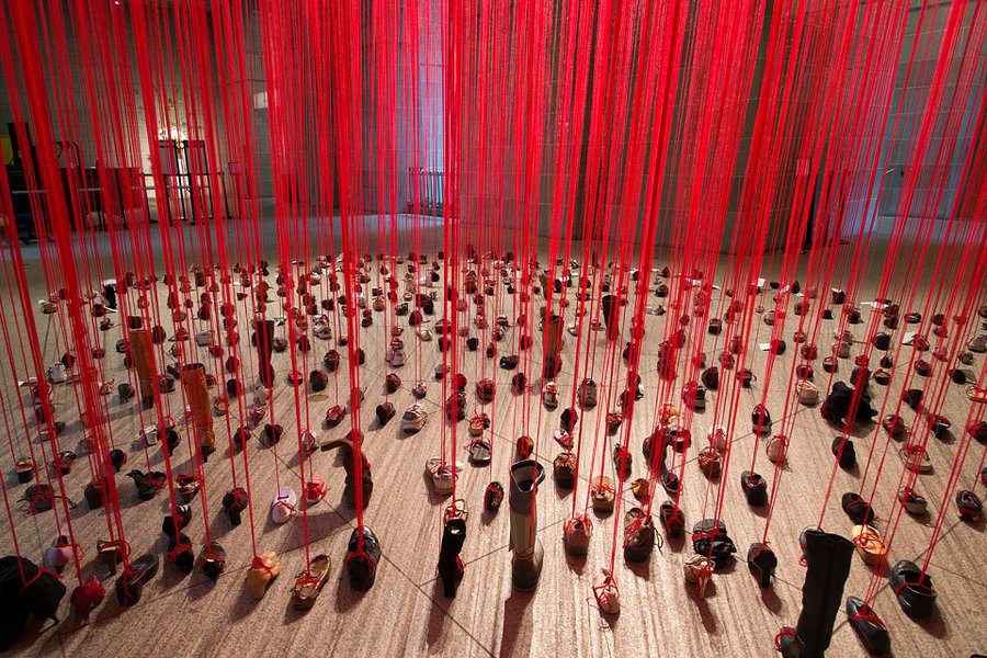 Over the Continents: Chiharu Shiota