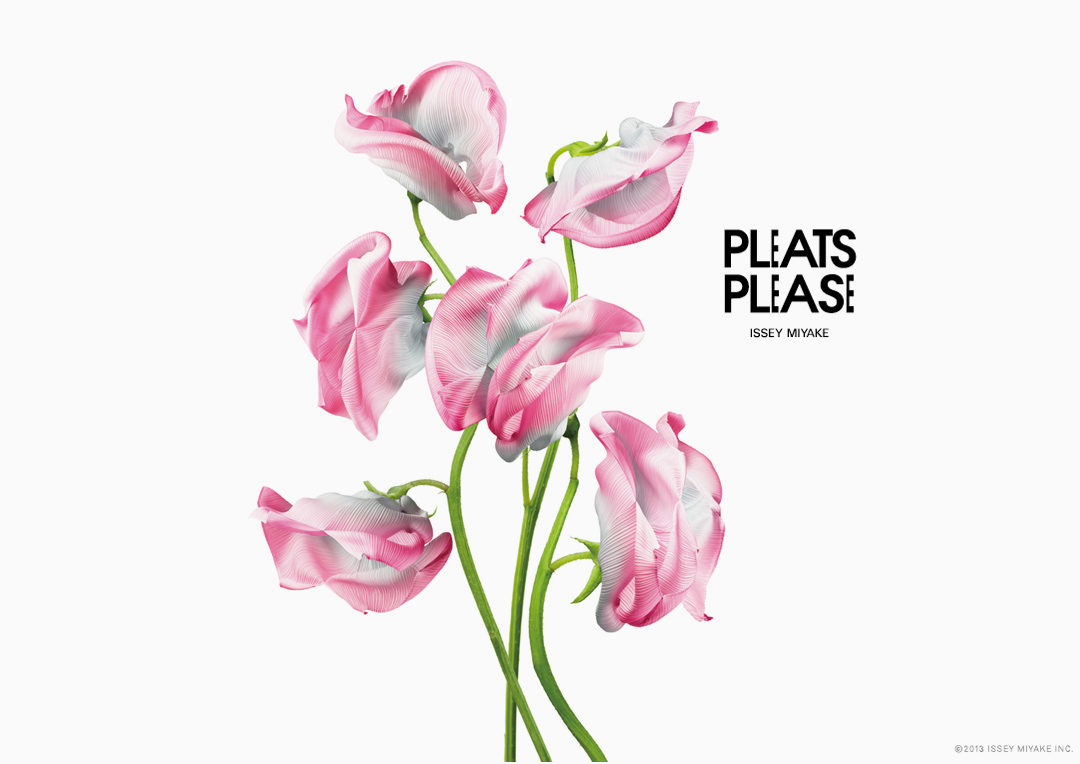 pleats please flowers by taku satoh