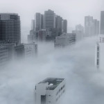 tokyo dense fog