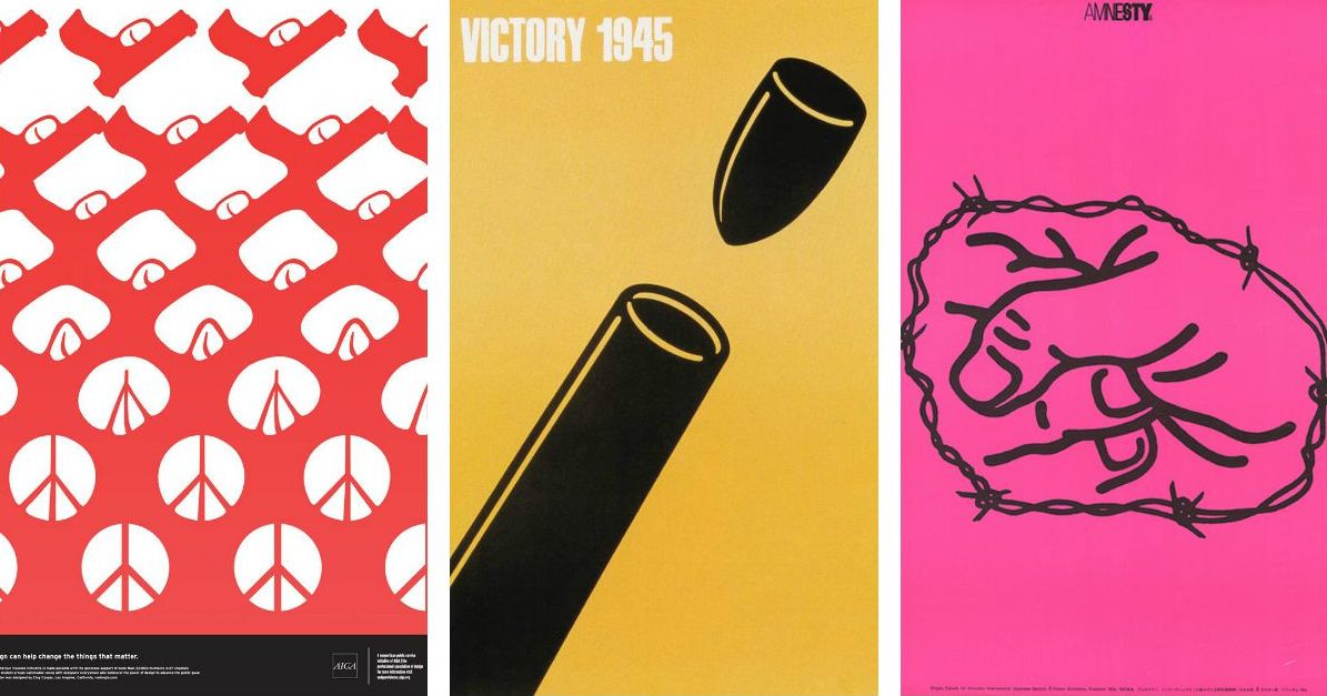 Antiwar Posters by Graphic Designer Shigeo Fukuda | Spoon & Tamago