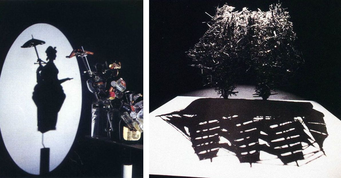 Accumulated Piles of Junk Transform Into Illusionistic Shadow Art