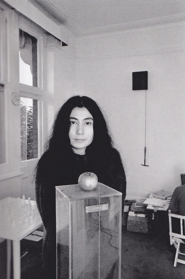 Yoko Ono with Apple