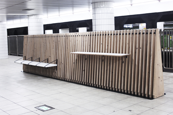 Tokyo Metro Bench Work Stations by Nikken Design Lab (2)