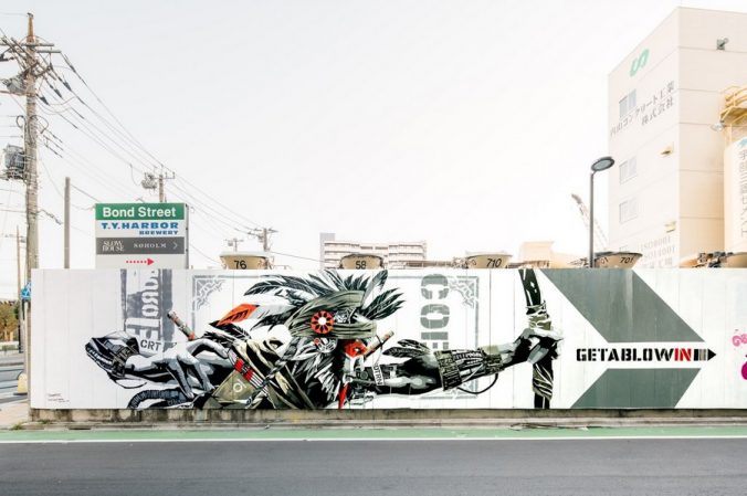 Dragon76 Explore the Street Art and Murals of Tokyo’s Tennozu Isle | Spoon & Tamago