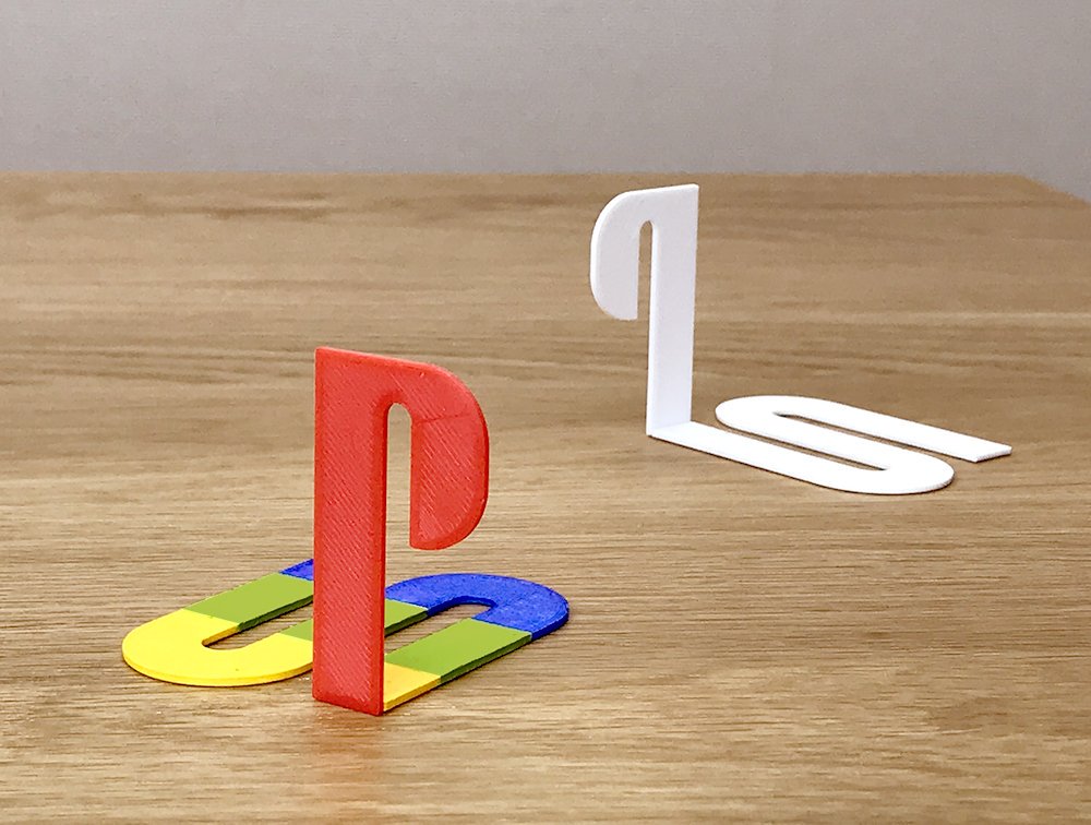 Logotipos famosos impresos en 3D