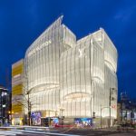 The new façade of Louis Vuitton Matsuya Ginza, designed and conceptualized  by Jun Aoki & Associates - MGS Architecture