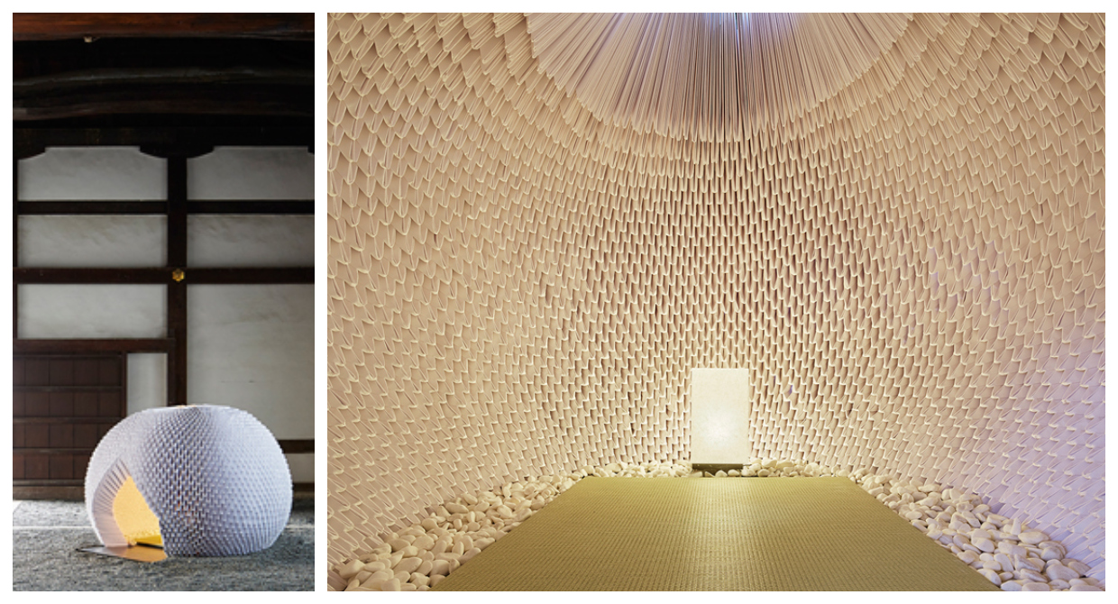 Shi-An: A Tea House Made From 4000 Units of Origami | Spoon & Tamago