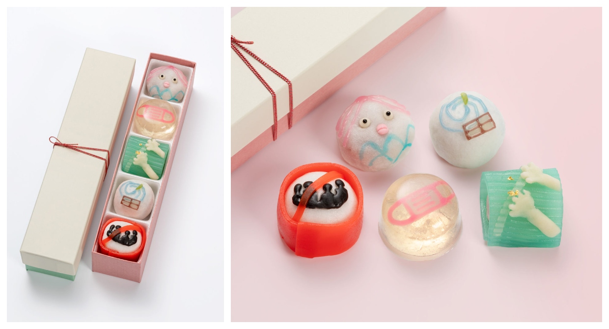 100Year Old Wagashi Maker Creates PandemicThemed Sweets Spoon & Tamago