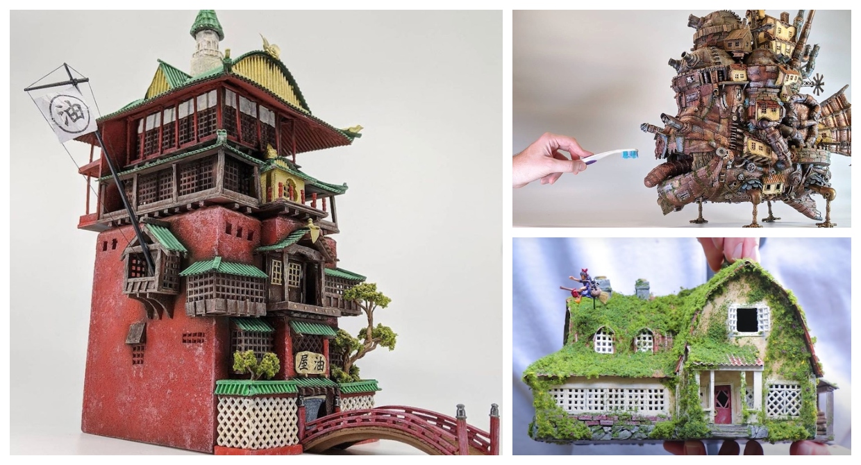 Studson Studio Transforms Trash into Magical Ghibli-Inspired Miniature  Models | Spoon & Tamago