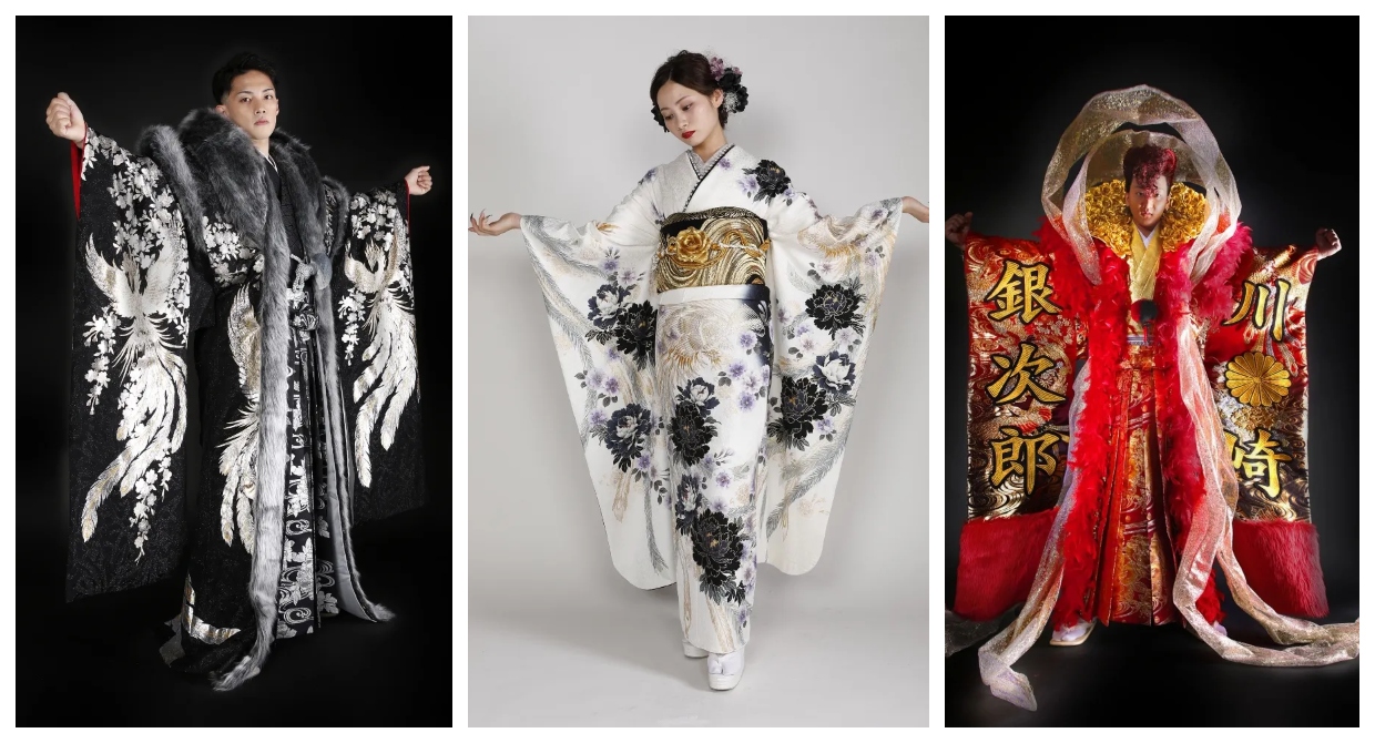 Miyabi Creates Stunning, One-of-a-Kind Kimonos for Coming of Age Day