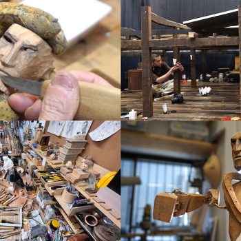 HIDARI: An Epic Wooden Puppet Samurai Stop-Motion Film