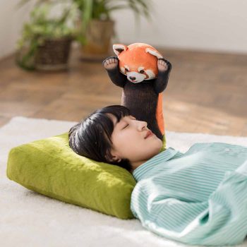 New Pillow Lets You Nap While Being Threatened by an Adorable Red Panda