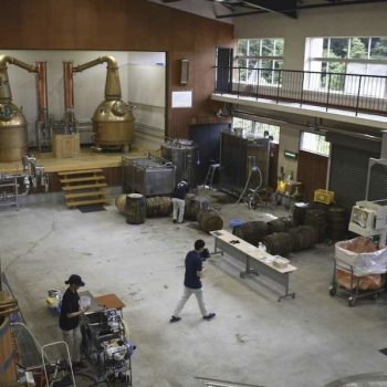 Hida Takayama Distillery is Making Whiskey in an Abandoned School, Aging it in a Local Dam