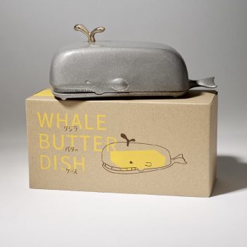 Whale Butter Dish Designed by Akira Yoshimura
